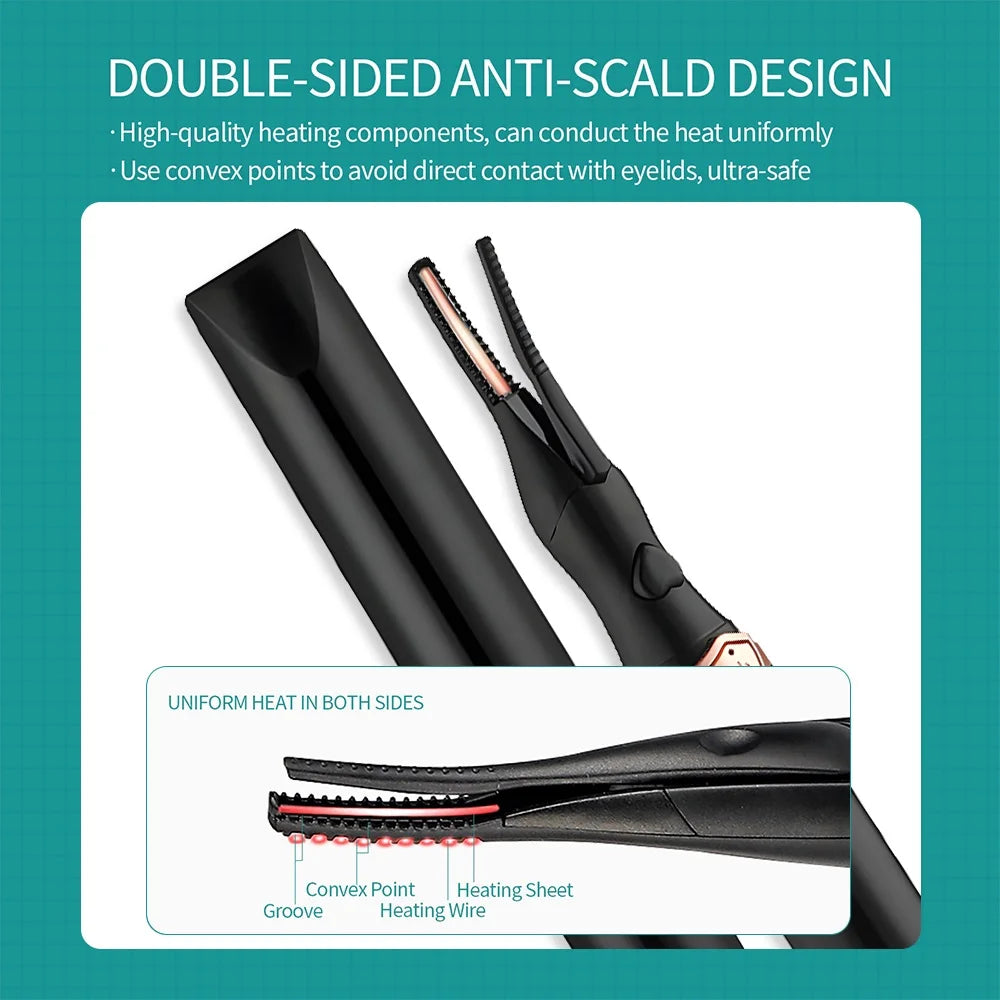 Eyelash Curler Heating Styling Clip