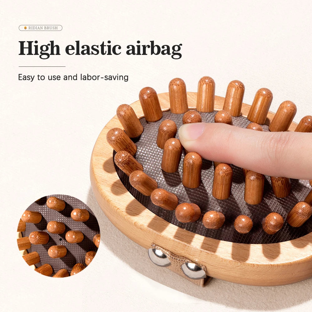 Body Anti-Cellulite Cushion Meridian Brush