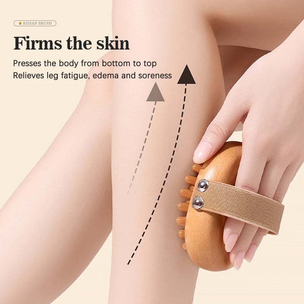 Body Anti-Cellulite Cushion Meridian Brush