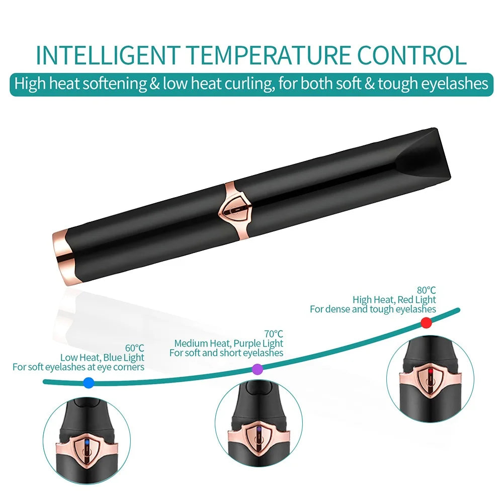 Eyelash Curler Heating Styling Clip