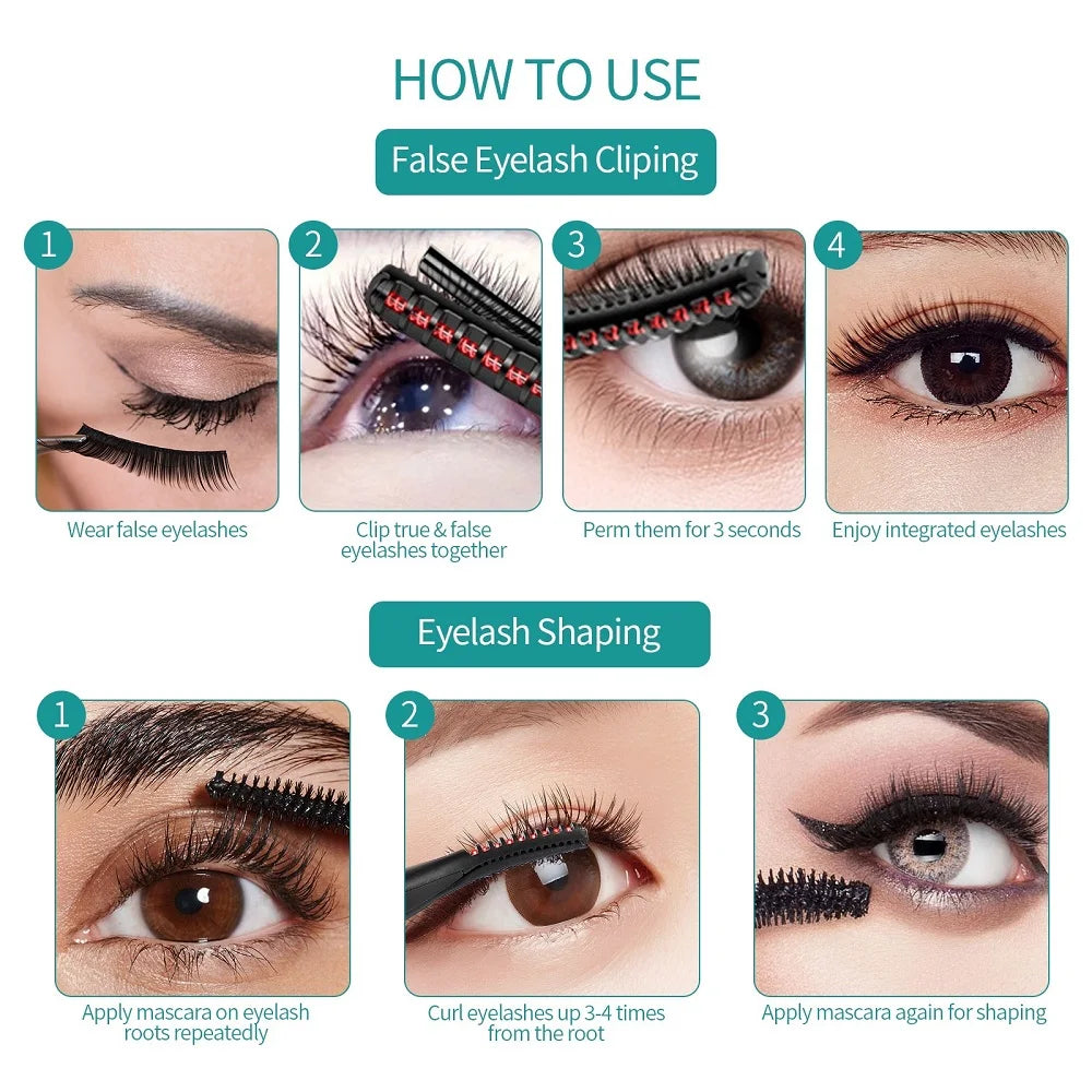 Eyelash Curler Heating Styling Clip