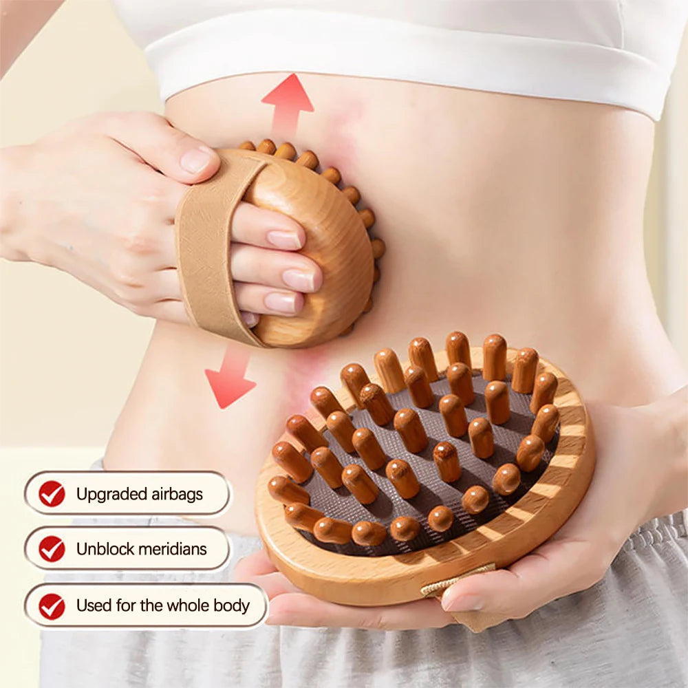 Body Anti-Cellulite Cushion Meridian Brush