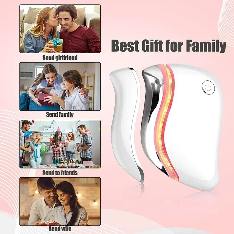 4 in 1 Electric Facial Scraping Massager