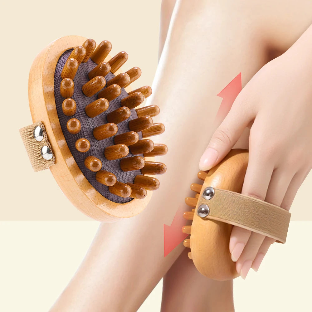 Body Anti-Cellulite Cushion Meridian Brush