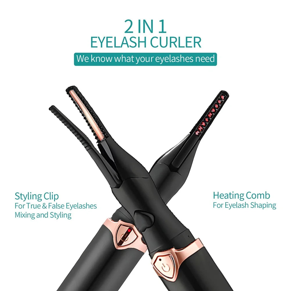 Eyelash Curler Heating Styling Clip
