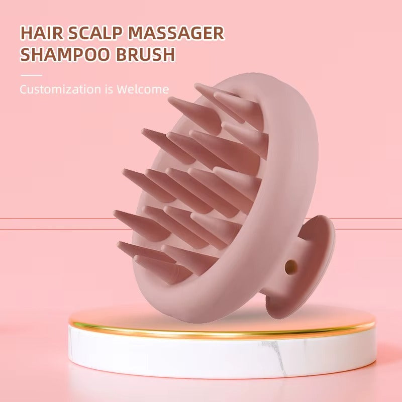 Anti-Bacterial Silicone Scalp Massage Brush