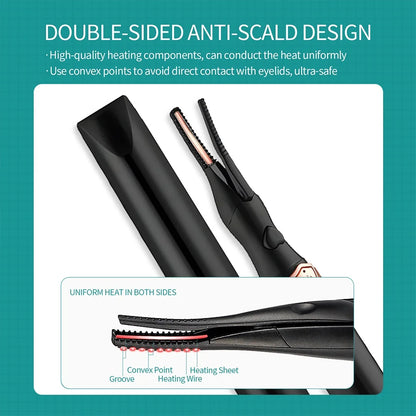 Eyelash Curler Heating Styling Clip