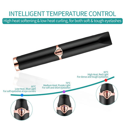 Eyelash Curler Heating Styling Clip