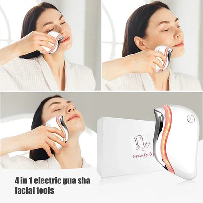 4 in 1 Electric Facial Scraping Massager
